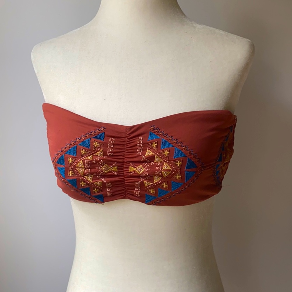 O’Neil strapless bikini top